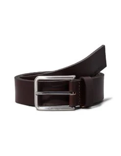 Calvin Klein Belt In Brown For Men Dark Brown
