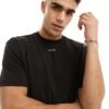 Calvin Klein Nano Logo T-shirt In Black For Men Ck Black