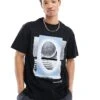 Calvin Klein Jeans Meta Photoprint T-shirt In Black For Men Ck Black