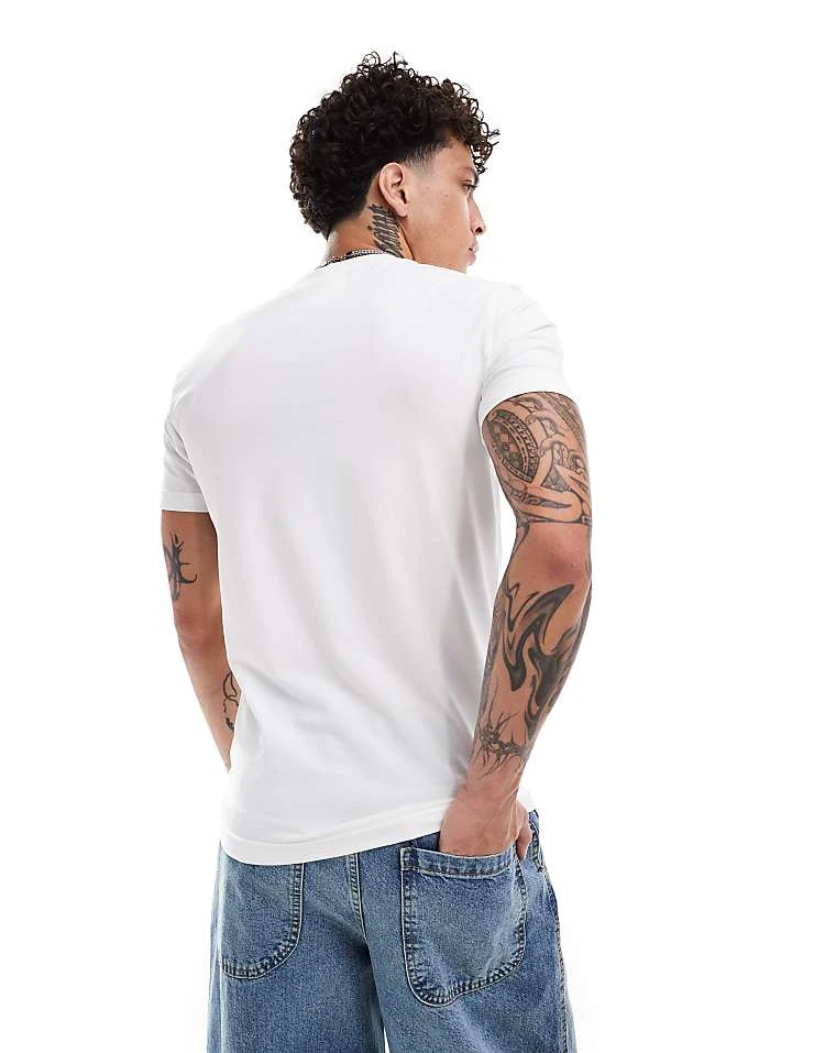 Calvin Klein Jeans Pride Unisex Slim T-shirt In White For Unisex - Image 4