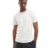 Calvin Klein Jeans Monologo T-shirt In Ivory White For Men