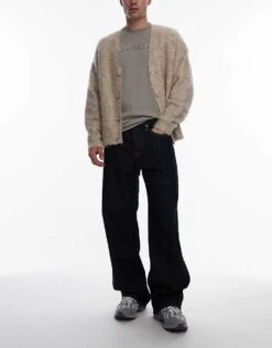 Calvin Klein Jeans 90's Loose Jeans In Indigo Denim For Men Denim Dark