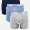 Calvin Klein Modern Cotton 3 Pack Boxer Brief In Multi For Men