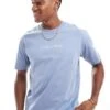 Calvin Klein Hero Logo Comfort T-shirt In Light Blue For Men Troposhere