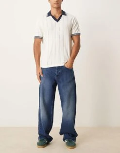 Calvin Klein Jeans 90s Loose Jeans In Mid Blue Wash - ASOS Exclusive For Men