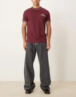 Calvin Klein Jeans Pleated Wide Leg Jeans In Washed Grey - ASOS Exclusive For Men Denim Grey