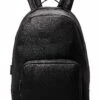 Calvin Klein Jeans Faux Leather Backpack In Black For Men